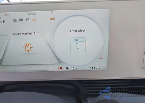 2022 Hyundai Ioniq 5 Sel z USA, uszkodzony, nr VIN KM8KN4AE5NU057303